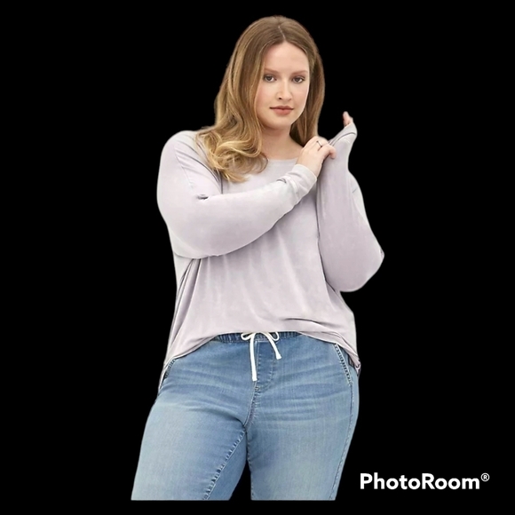 Torrid Dolman Super Soft Long Sleeve Tee - Picture 1 of 7